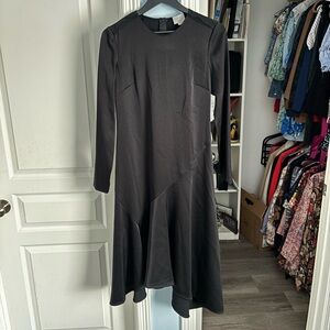 NWT Grey by Jason Wu Black Long Sleeve Dress 4